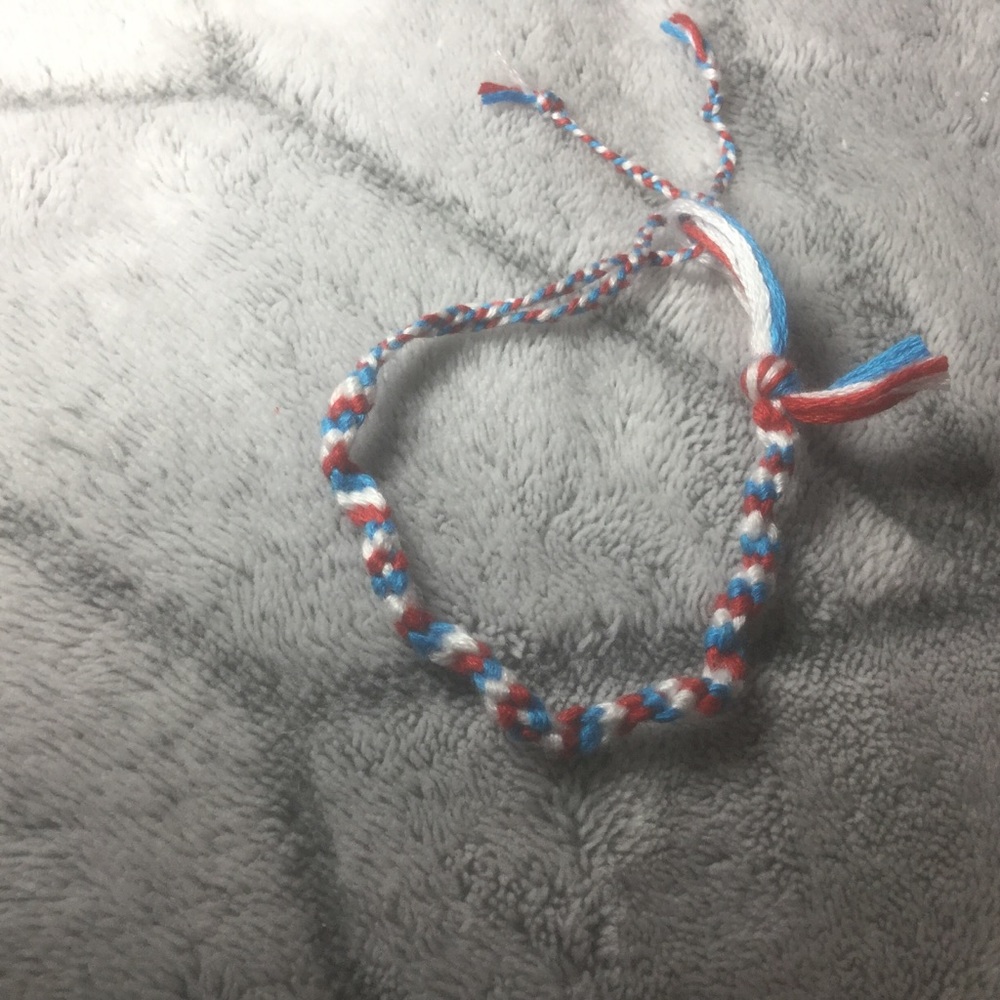 USA Friendship Bracelet(small/thin)